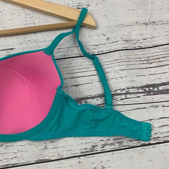 PINK Victoria’s Secret Wear Everyday Demi teal - Picture 10 of 10